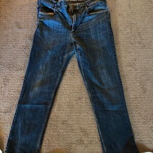 Duluth Trading Co Men's Dark Blue Straight Jeans